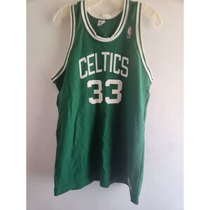 Vintage Boston Celtics Larry Bird Jersey 1980s Authentic Sand-Knit MacGregor Vtg